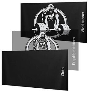 3x5 Ft Polyester Flag Gorilla Weightlifting Home Gym Decor Flags And Banners - Decor Fitness Workout Flag For Room Decoration, Bedroom, Outdoor, Parties, Garden, Garage, House 3 X 5 Ft