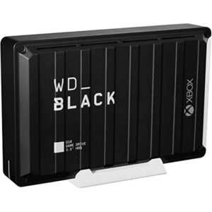 wd_black d10 12tb game drive for xbox, external hdd, usb 3.2 gen 1 type-a, with 1-month xbox game pass up to 250 mb/s, 7200rpm