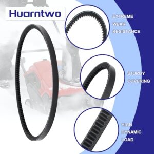Huarntwo Set of 2 754-0430, 954-0430 Auger Drive Belt for MTD Troy Bilt Cub Cadet 2-Stage Snow Blowers