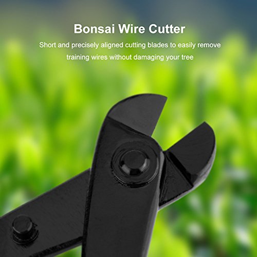 Pomya Bonsai Wire Cutter, Professional Grade Manganese Steel Alloy Bonsai Tool Wire Cutters