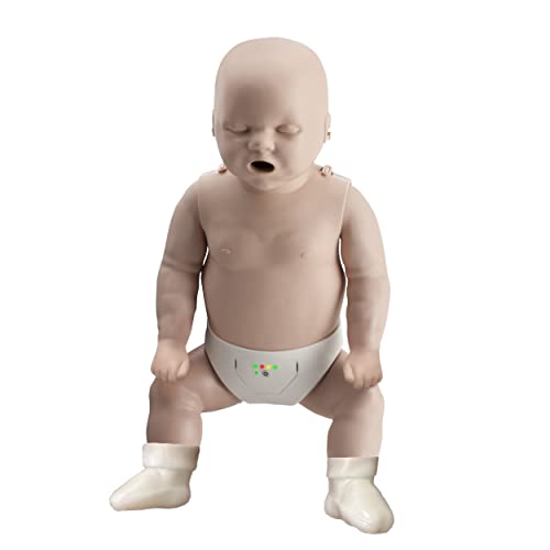 Prestan Infant CPR Training Manikin with Rate Monitor, Medium Skin, MCR Medical