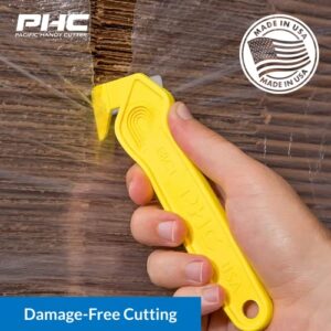 Pacific Handy Cutter EBC1 Concealed Safety Cutter, Safe and Efficient Cutting for Shrink Wrap, Stretch Wrap, Cardboard, Tape, Plastic Straps, and much more