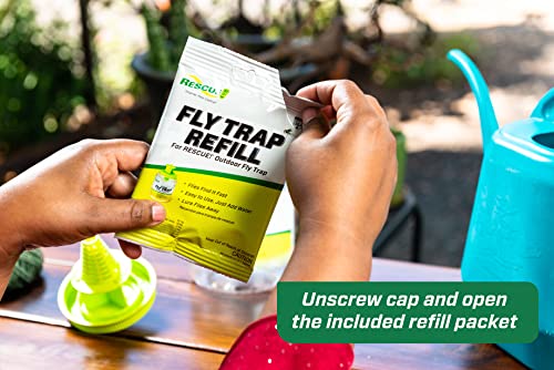 RESCUE! Outdoor Fly Trap - Reusable