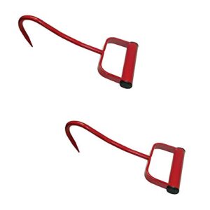 special speeco products 11' red hay hook 47010500 feeders fonts troughs farm, 2 pack