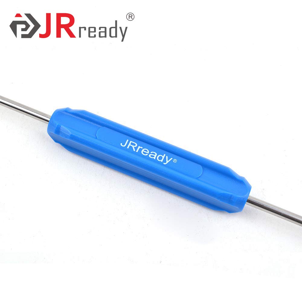 JRready DT series Solid contacts Pin removal tool DRK-RT1, Deutsch Connector Removal Tool, 90 Degree Hook+ Standard Flat Head Screw Driver, suitable for DT, DTM, DTV, DRB, DRCP and STRIKE connectors