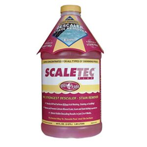 easycare 20064 scaletec plus descaler and stain remover, 64 oz. bottle