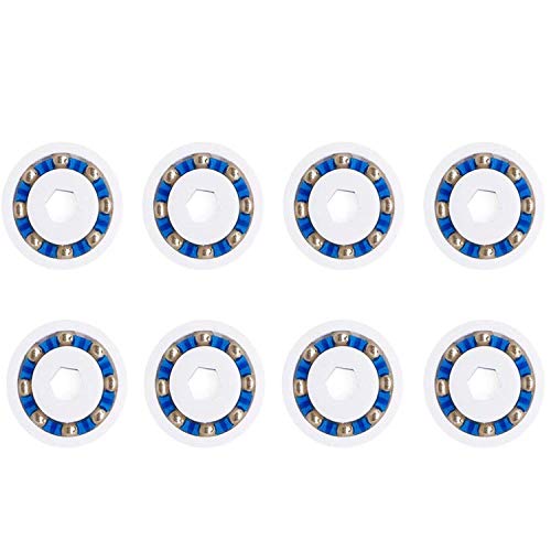 AMI PARTS Wheel Ball Bearings 9-100-1108 Replacement Part Compatible with Pressure Pool Cleaners 360 380 and 3900 Sport (8 Pack)