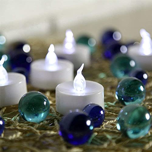 Tappovaly Battery Operated LED Tea Lights:24 Pack Flameless Votive Candles Lamp Realistic and Bright Flickering Long Lasting 150Hours for Wedding Holiday Party Home Decoration (Warm White)