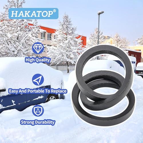 HAKATOP 1733324SM 579932 Replacement Drive Belt for Murray Craftsman 579932MA Stens 238-033 265-525 Snow Thrower Drive Belt (3/8" X 33")