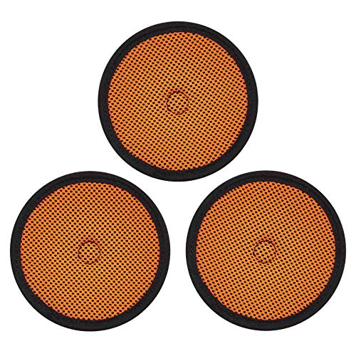 Hard Hat Replacement Top Pad Pack (Includes 3), Ergodyne Skullerz 8983,Orange, Medium