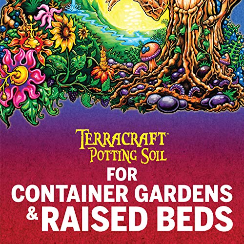 Mother Earth Products Mother Earth Terracraft Potting Soil with Peat Moss, Perlite, and Earthworm Castings, For Outdoor and Indoor Plants, 2 cu. ft.