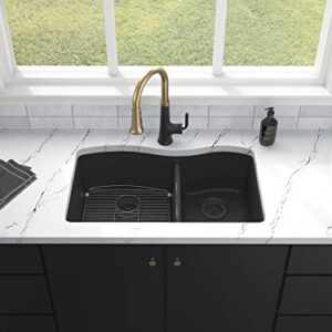 Kohler 28002-1-CM1 K-28002-1-CM1 Kennon Kitchen Sink, 33 in, Matte Black