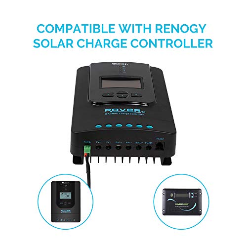 Renogy Temperature Sensor Battery Solar 118 0.03, Compatible Adventurer/Rover Charge Controllers