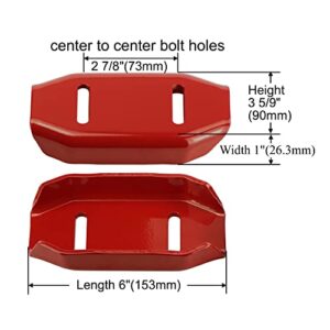 Outdoor Power 2 Pieces 106-4588-01 Snow Blower Skid Shoes Compatible with Toro 106-4588-01 780-712 Clinic 1782116