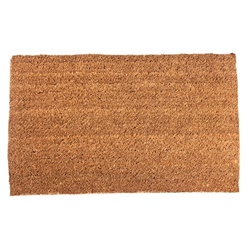 NINAMAR Blank Coir Door Mat - Plain Doormat for Custom, Personalized DIY Craft Designs – 28 x 17 inch