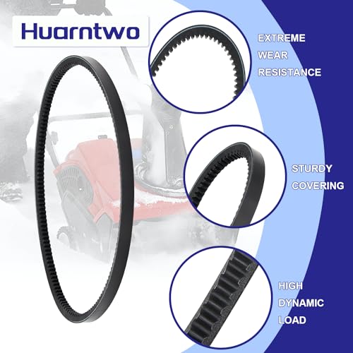 Huarntwo Replacement 754-04201 754-04201A 954-04201 954-04201A Drive Belt for MTD Snow Thrower