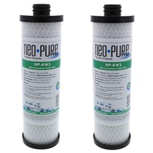 neo-pure - waterpur kw1 replacement rv water filter by neo-pure np-kw1 2-pk