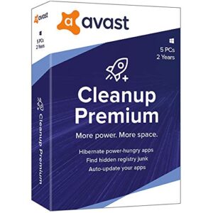 avast cleanup premium 2020, 5 devices 2 year