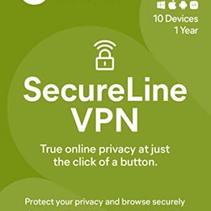 Avast SecureLine VPN 2023 | 10 Devices, 1 Year [PC/Mac/Mobile Download]