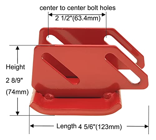 Outdoor Power 2 Pieces Snowblower Skid Shoes Replace 74-1100-01 Clinic 2134249 62-0980 62-0990 74-1100 for Models 624 824 1132 828 and Power Shift Snowblowers