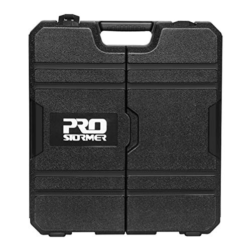 Prostormer 240-Piece Mechanics Hand Tool Set, General Assorted SAE/Metric Sockets and Wrenches Automotive Repair Tool Kit with Plastic Storage Toolbox