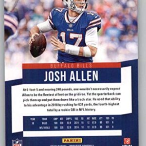 2019 Panini Prestige #28 Josh Allen Buffalo Bills NFL Football Card NM-MT