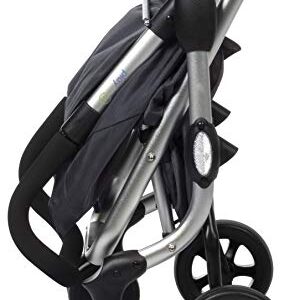 Playmarket Playcare Folding Shopping Cart with Swivel Wheels, Navy