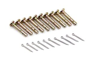pro-parts 10 pk 738-04124 738-04124a replacement shear pin kit for mtd 300/500/600 series 2 stage snow throwers