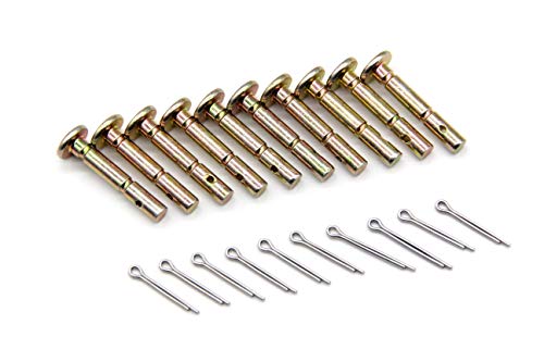 Pro-Parts 10 PK 738-04124 738-04124A Replacement Shear Pin Kit for MTD 300/500/600 Series 2 Stage Snow Throwers