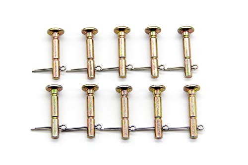 Pro-Parts 10 PK 738-04124 738-04124A Replacement Shear Pin Kit for MTD 300/500/600 Series 2 Stage Snow Throwers