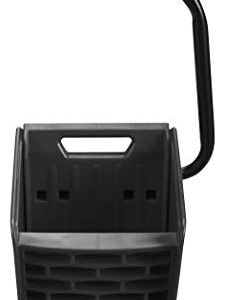 Rubbermaid Commercial WaveBrake 2.0 Side-Press Wringer for Mop Bucket, Black (2064960)