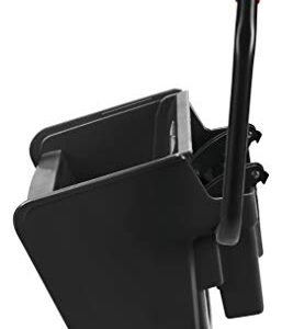 Rubbermaid Commercial WaveBrake 2.0 Side-Press Wringer for Mop Bucket, Black (2064960)