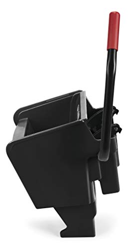 Rubbermaid Commercial WaveBrake 2.0 Side-Press Wringer for Mop Bucket, Black (2064960)