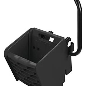 Rubbermaid Commercial WaveBrake 2.0 Side-Press Wringer for Mop Bucket, Black (2064960)