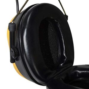 DEWALT Safety Earmuffs, Yellow, One Size