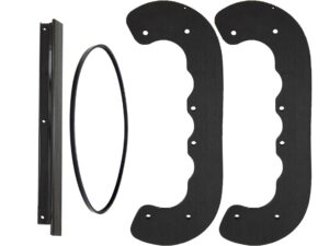 pro-parts 99-9313 rubber paddles 55-8760 scraper and 95-6151 belt replacement kit for toro snow blower ccr2000 ccr2450 ccr3000 ccr3650