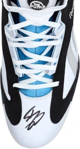 Shaquille O'Neal Orlando Magic Autographed Reebok Blue/White Size 22 Sneaker - Autographed NBA Sneakers