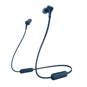 sony wi-xb400 wireless in-ear extra bass headset/headphones with mic for phone call, blue (wixb400/l)