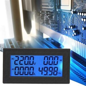 Ampere Meter, YB5140DM 0~20A 60~500V Voltmeter Multi Function AC Digital Ammeter Current Meter