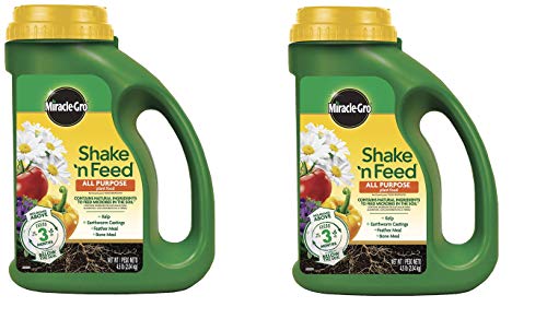 3001910 Shake N Feed All Purpose Continuous Release Plant Food, 4.5 lb, 2 Pack