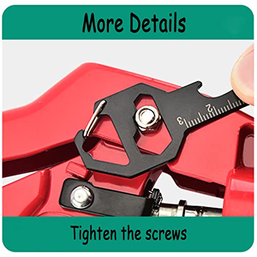 2PCS Keychain Bottle Opener Multi Tool, 100% Stainless Steel EDC Gadget, 6 Tools in 1 [Bottle Opener, Wrench, Screw Driver, Metric Ruler,Cord Cutter] Universal Everyday Carry Pocket and Backpack Tool