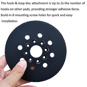 5 Inch 8 Hole Hook & Loop Replacement Sander Pad for 5" Bosch ROS20VS, ROS20VSC, ROS20VSK, ROS20, ROS10 Random Orbit Sander…