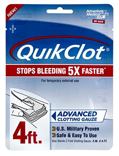 QuikClot Advanced Clotting Gauze - 3 x 48 in