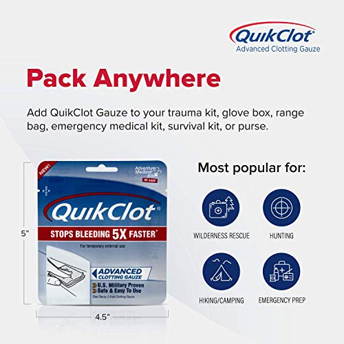 QuikClot Advanced Clotting Gauze - 3 x 48 in