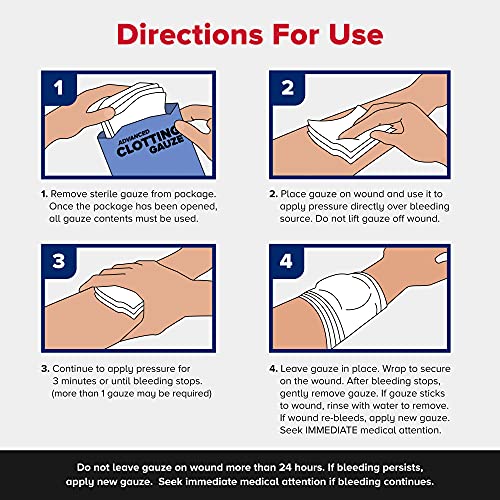 QuikClot Advanced Clotting Gauze - 3 x 48 in