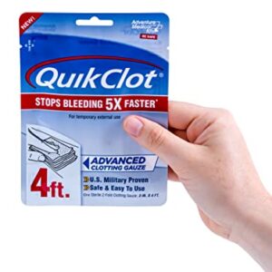 QuikClot Advanced Clotting Gauze - 3 x 48 in