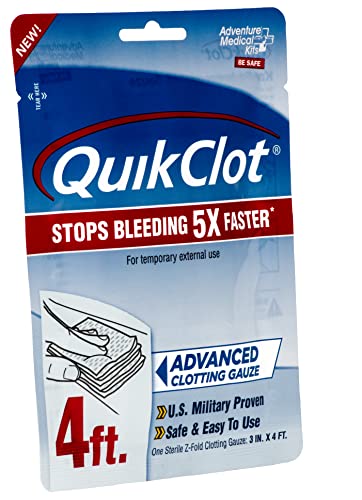 QuikClot Advanced Clotting Gauze - 3 x 48 in