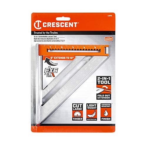 Crescent EX6 2-in-1 Extendable Layout Tool - LSSP6