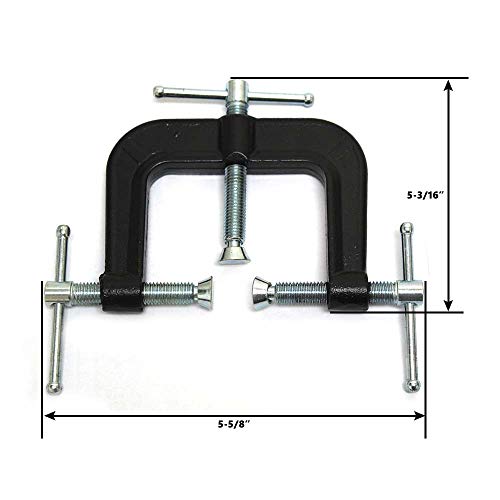 Big Horn 19634 Heavy Duty 3-Way Edge Clamp