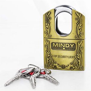 3 Keys 40mm Heavy Duty Warehouse Shrouded Hardened Keyed Padlock Top Security Lock